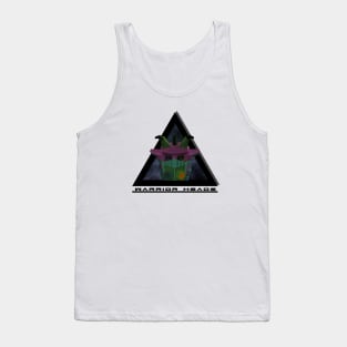 Japanese Cyberpunk Mecha Samurai Tank Top